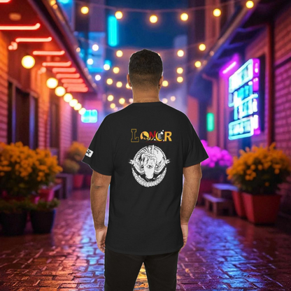 Loner Theme Unisex Tee, Unique Hand with Eye Graphic, Moray Eels Shirt, Eye-Catching T-Shirt, Graphic Tee for Introverts, Gift for Nature