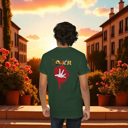 Mystical Hand Art Unisex Tee, Loner Themed Reaching Hand Graphic Shirt, Alternative clothing