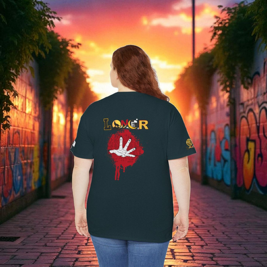 Mystical Hand Art Unisex Tee, Loner Themed Reaching Hand Graphic Shirt, Alternative clothing