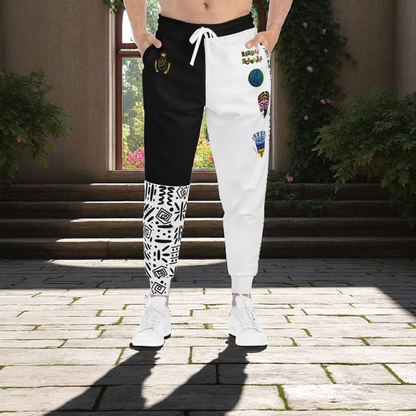 Handcrafted Afro Music Cartoon Art Unisex Joggers