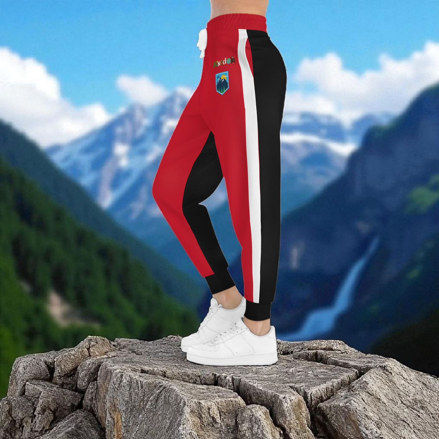 Graphic Travel-Inspired Athletic Unisex Joggers | Casual Fitness Pants