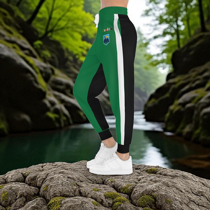 Graphic Travel-Inspired Athletic Unisex Joggers, Casual Fitness Pants