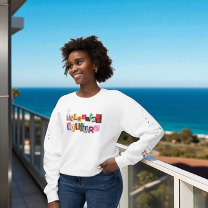 Galaxy Art Unisex Sweatshirt, Handcrafted Space Design