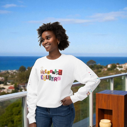 Galaxy Art Unisex Sweatshirt, Handcrafted Space Design
