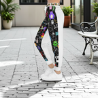 Graphic Monsters Joggers for Men & Women – Unisex Fit, Artistic Cartoon Print Printify