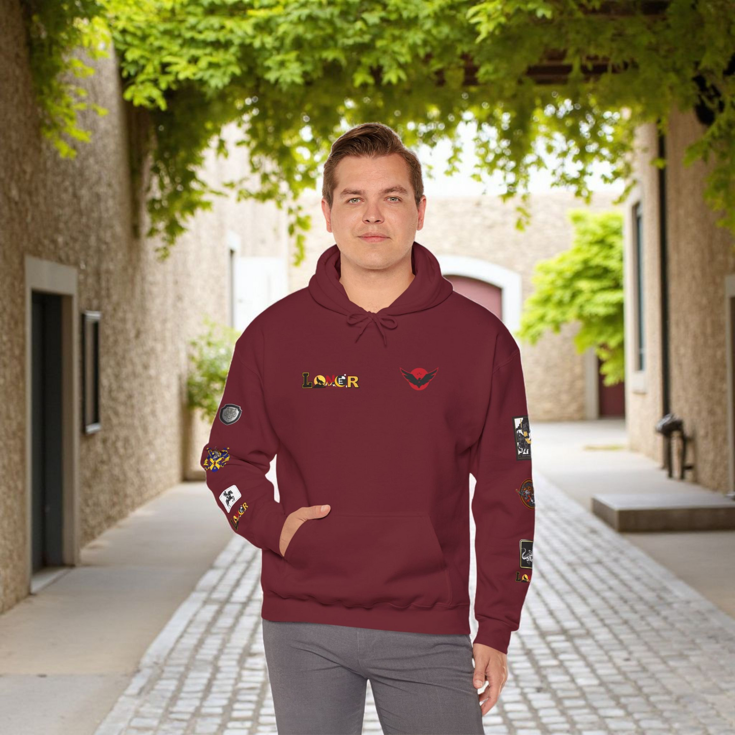 Medieval Themed Hoodie, Knights and Dragon Fans, Unisex Sweatshirt, Cosplay Costume