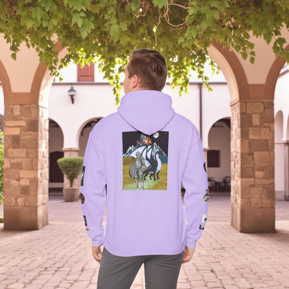 Medieval Themed Hoodie, Knights and Dragon Fans, Unisex Sweatshirt, Cosplay Costume