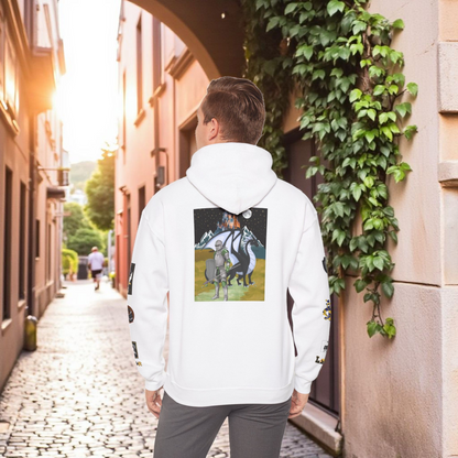 Medieval Themed Hoodie, Knights and Dragon Fans, Unisex Sweatshirt, Cosplay Costume