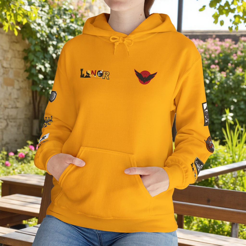 Medieval Themed Hoodie, Knights and Dragon Fans, Unisex Sweatshirt, Cosplay Costume Printify