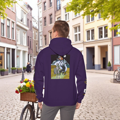 Medieval Themed Hoodie, Knights and Dragon Fans, Unisex Sweatshirt, Cosplay Costume
