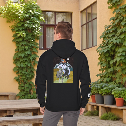 Medieval Themed Hoodie, Knights and Dragon Fans, Unisex Sweatshirt, Cosplay Costume