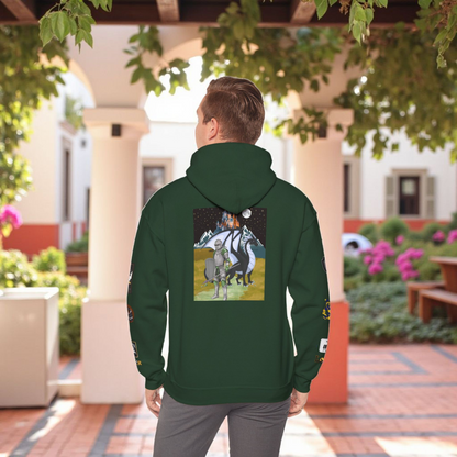 Medieval Themed Hoodie, Knights and Dragon Fans, Unisex Sweatshirt, Cosplay Costume