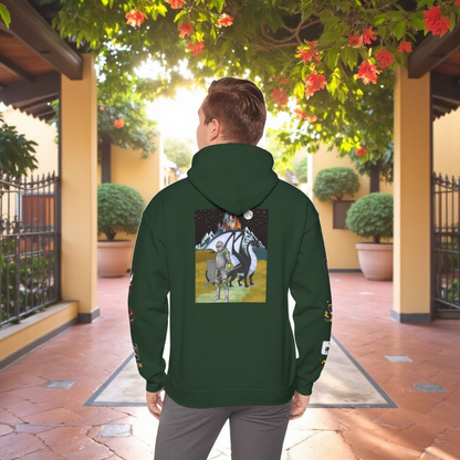 Medieval Themed Hoodie, Knights and Dragon Fans, Unisex Sweatshirt, Cosplay Costume