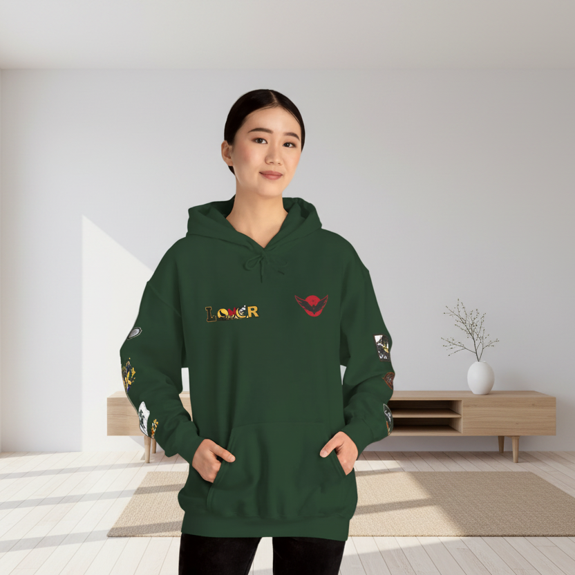 Medieval Themed Hoodie, Knights and Dragon Fans, Unisex Sweatshirt, Cosplay Costume Printify