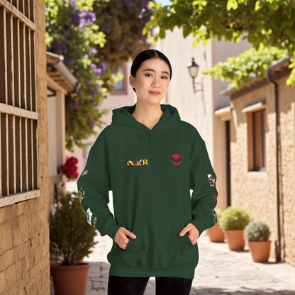 Medieval Themed Hoodie, Knights and Dragon Fans, Unisex Sweatshirt, Cosplay Costume