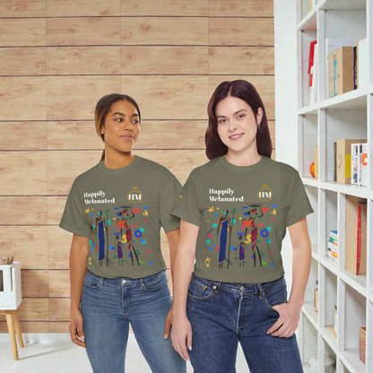 Ethnic Family Doodle Unisex Tee, Handcrafted Tshirt, Unique Family Shirt