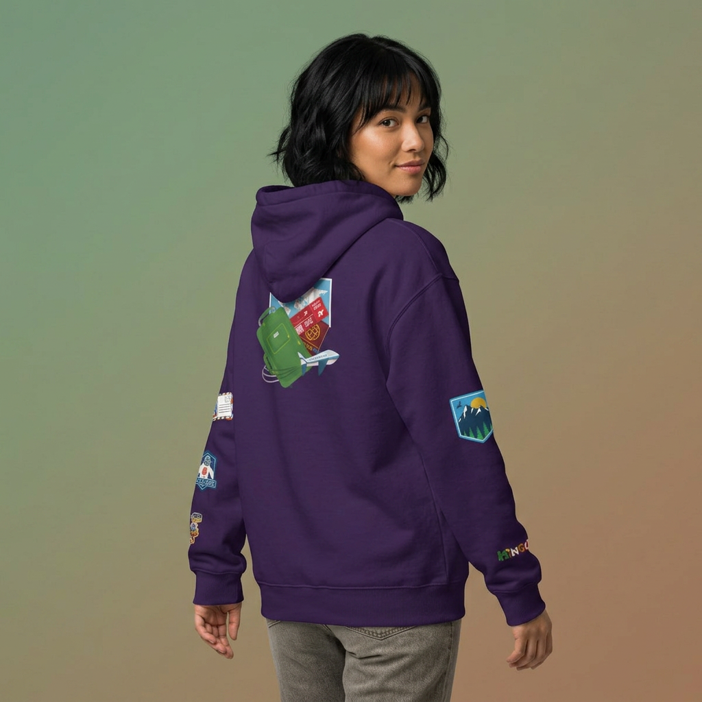 Vacation Mode Graphic Unisex Hoodie, Wanderlust Gift, Adventure Clothing, Travel Lover Pullover