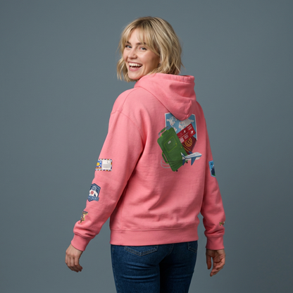 Vacation Mode Graphic Unisex Hoodie, Wanderlust Gift, Adventure Clothing, Travel Lover Pullover