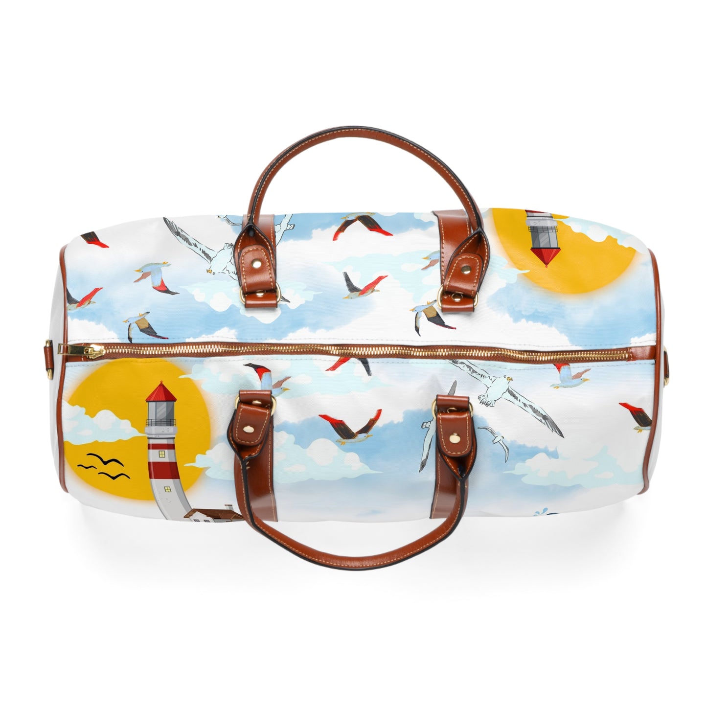 Waterproof Travel Bag - Coastal Adventure Design for Beach Lovers & Explorers