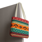 Southwestern Pattern Tote Bag - Native-Inspired Aztec Eagle Print Printify