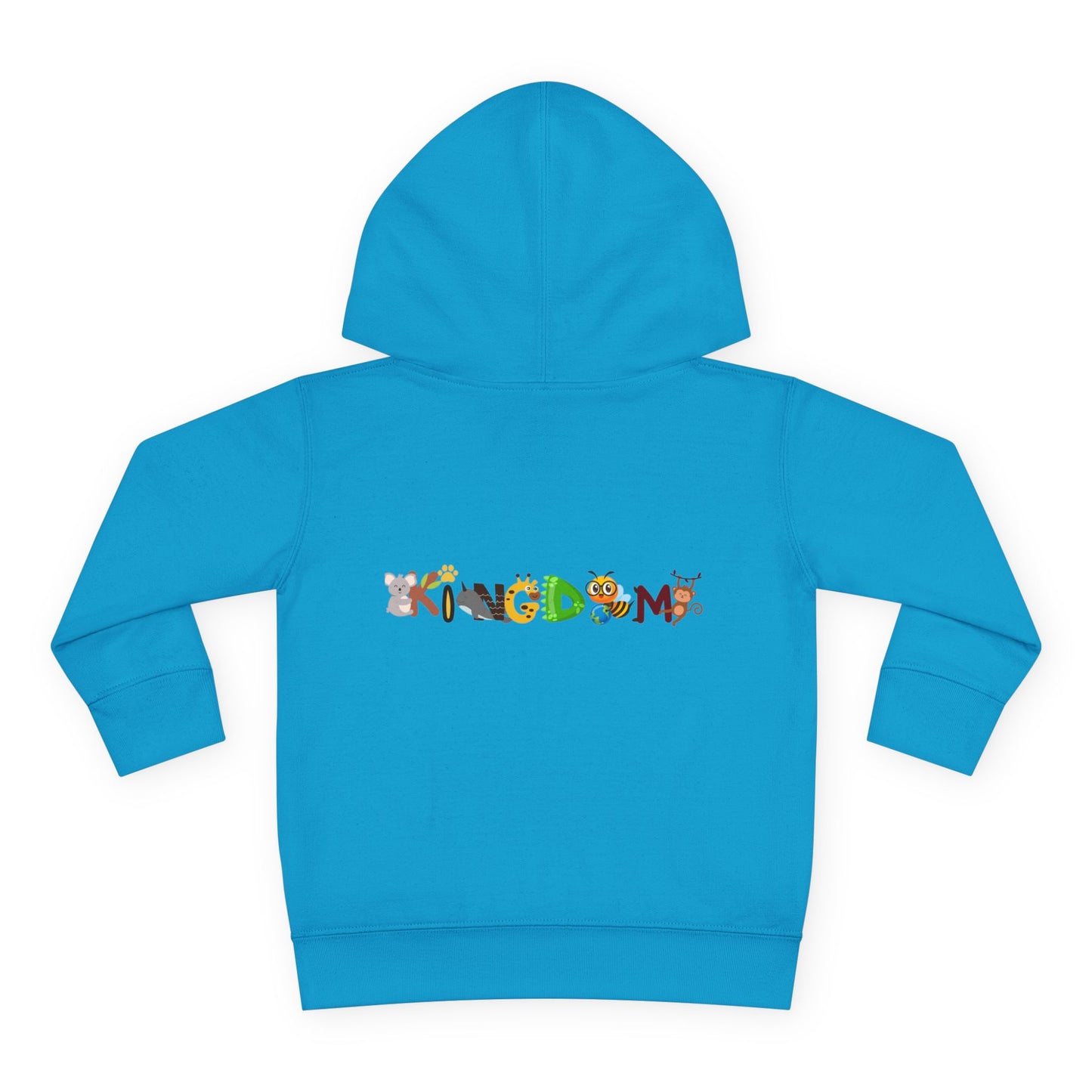 Ocean Friends Toddler Pullover Fleece Hoodie, Aquatic Theme Sweatshirt for Kids