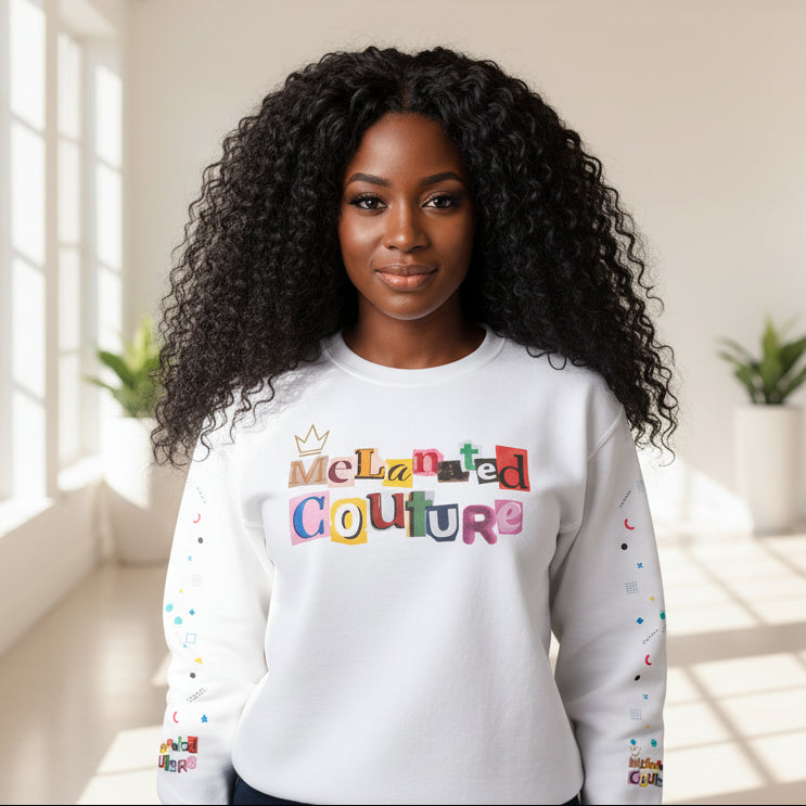 Galaxy Art Unisex Sweatshirt, Handcrafted Space Design Printify
