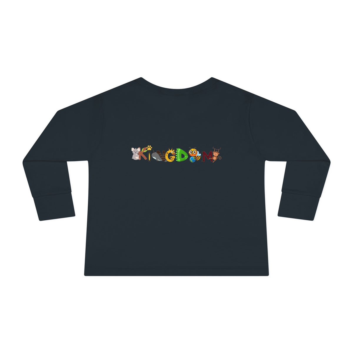Jungle Animal Toddler Long Sleeve Tee, Kids Safari Shirt, Graphic Wildlife Top for Children Printify