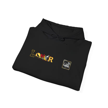 Samurai Menpo Art Hoodie, Japanese Ninja Graphic Unisex Sweatshirt, Warrior Theme Pullover