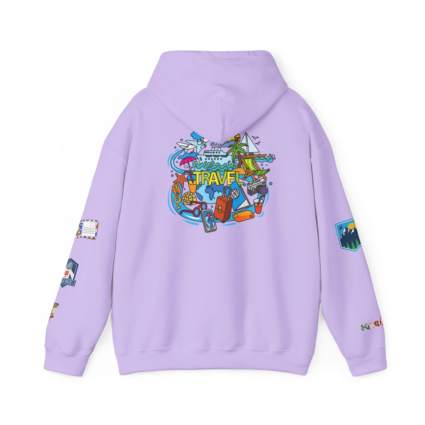 Travel Enthusiast Unisex Hoodie, Vacation Mode Travel Lover Pullover