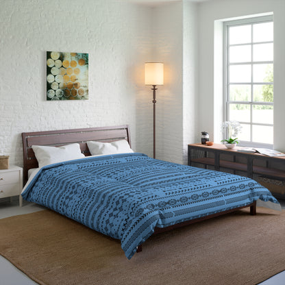 Boho Geometric Comforter, Cozy Blanket for Home Decor, Boho Style Bedding