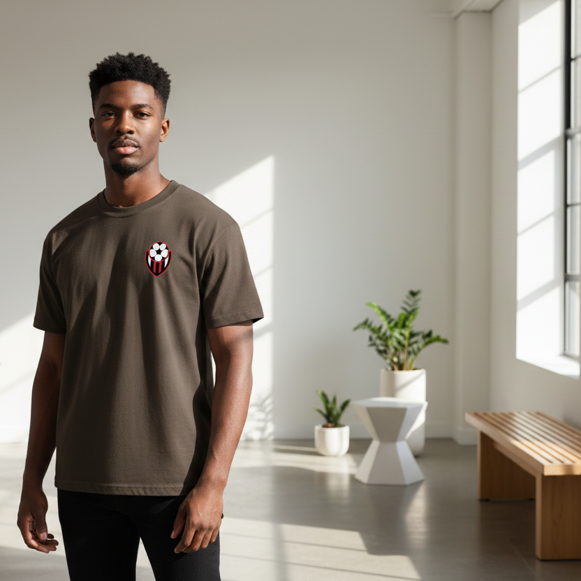Trinidad Flag Themed Graphic Unisex Oversized T-Shirt