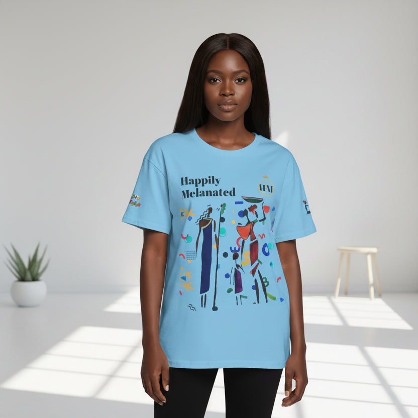 Ethnic Family Doodle Unisex Tee, Handcrafted Tshirt, Unique Family Shirt, Cultural Graphic Teee Printify