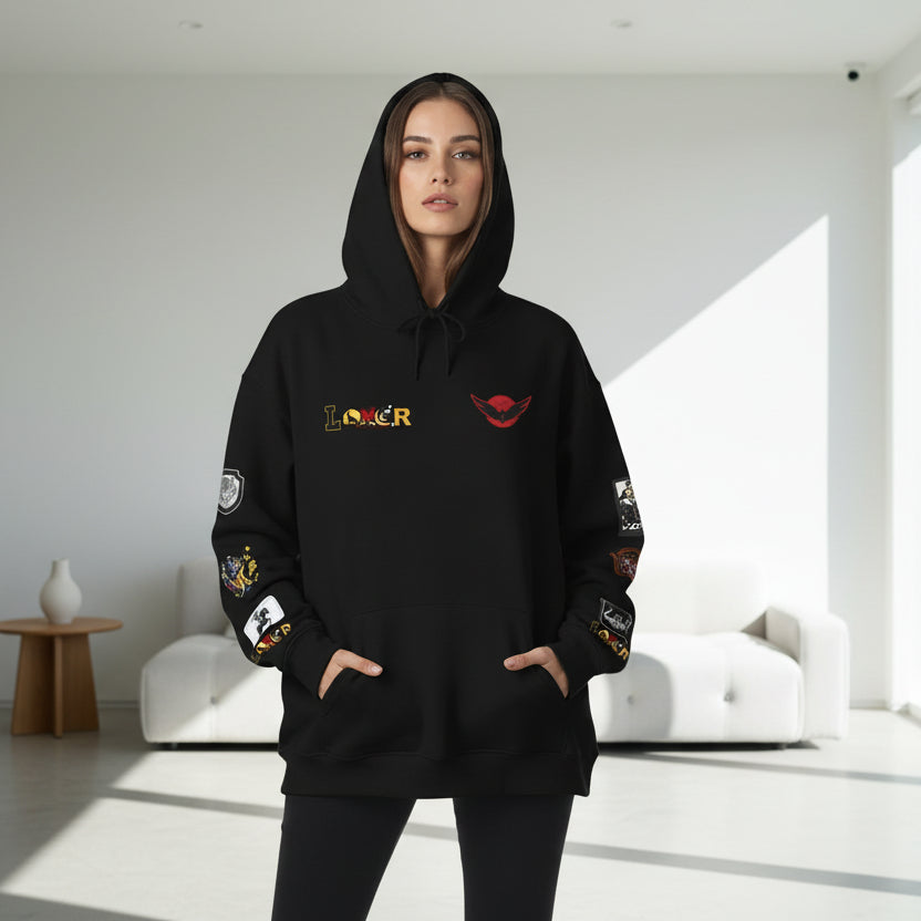Medieval Themed Hoodie, Knights and Dragon Fans, Unisex Sweatshirt, Cosplay Costume Printify