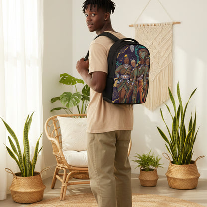 Afrofuturism Sisterhood Art Graphic Student Backpack