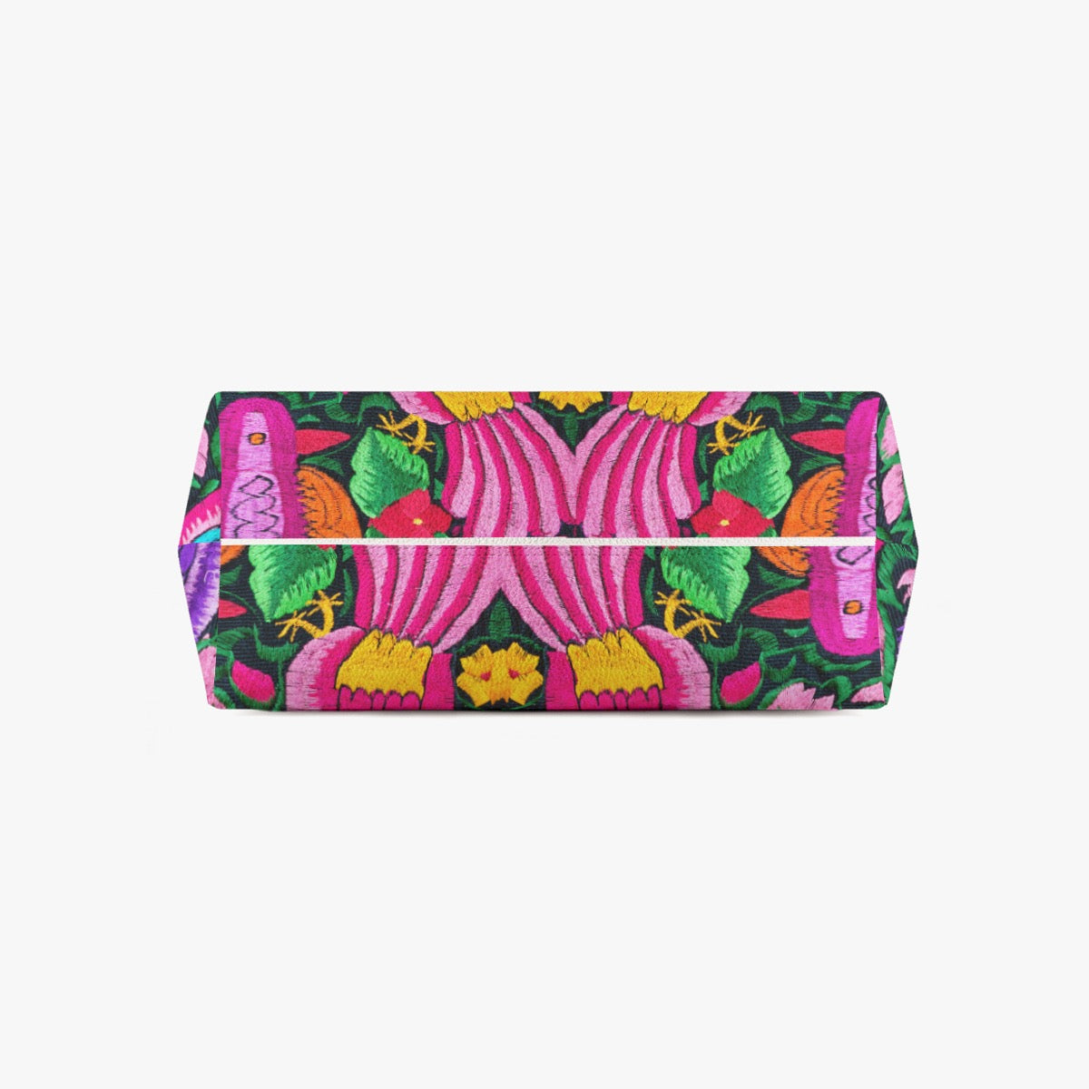 Ornithology Botanical Inspired Stylish PU Leather Tote Bag