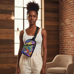 B-Boy and DJ-themed, Vibrantly Illustrated Folding Chest Bag Yoycol