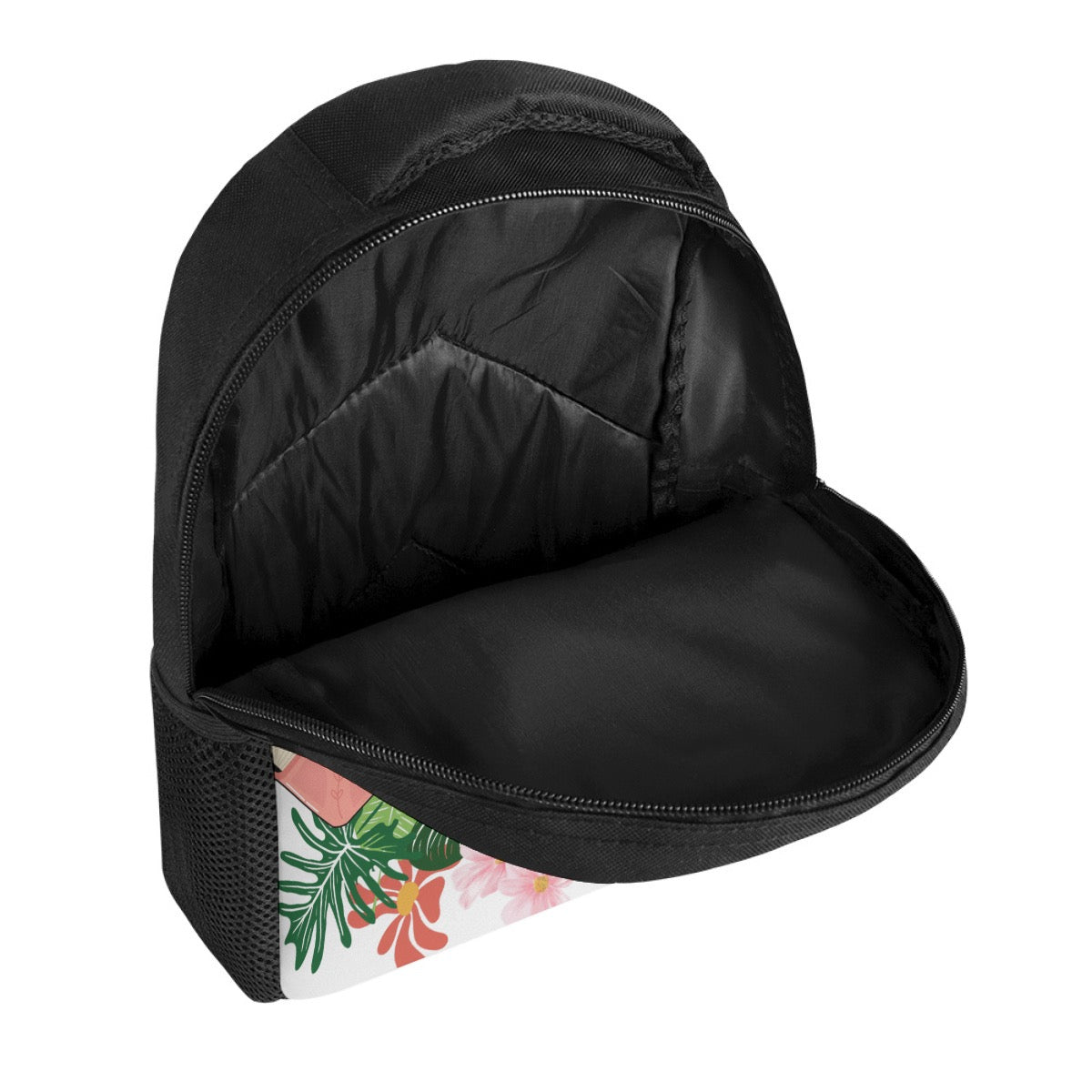 Afro Love and Music Themed Graphic Student Backpack