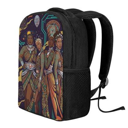 Afrofuturism Sisterhood Art Graphic Student Backpack