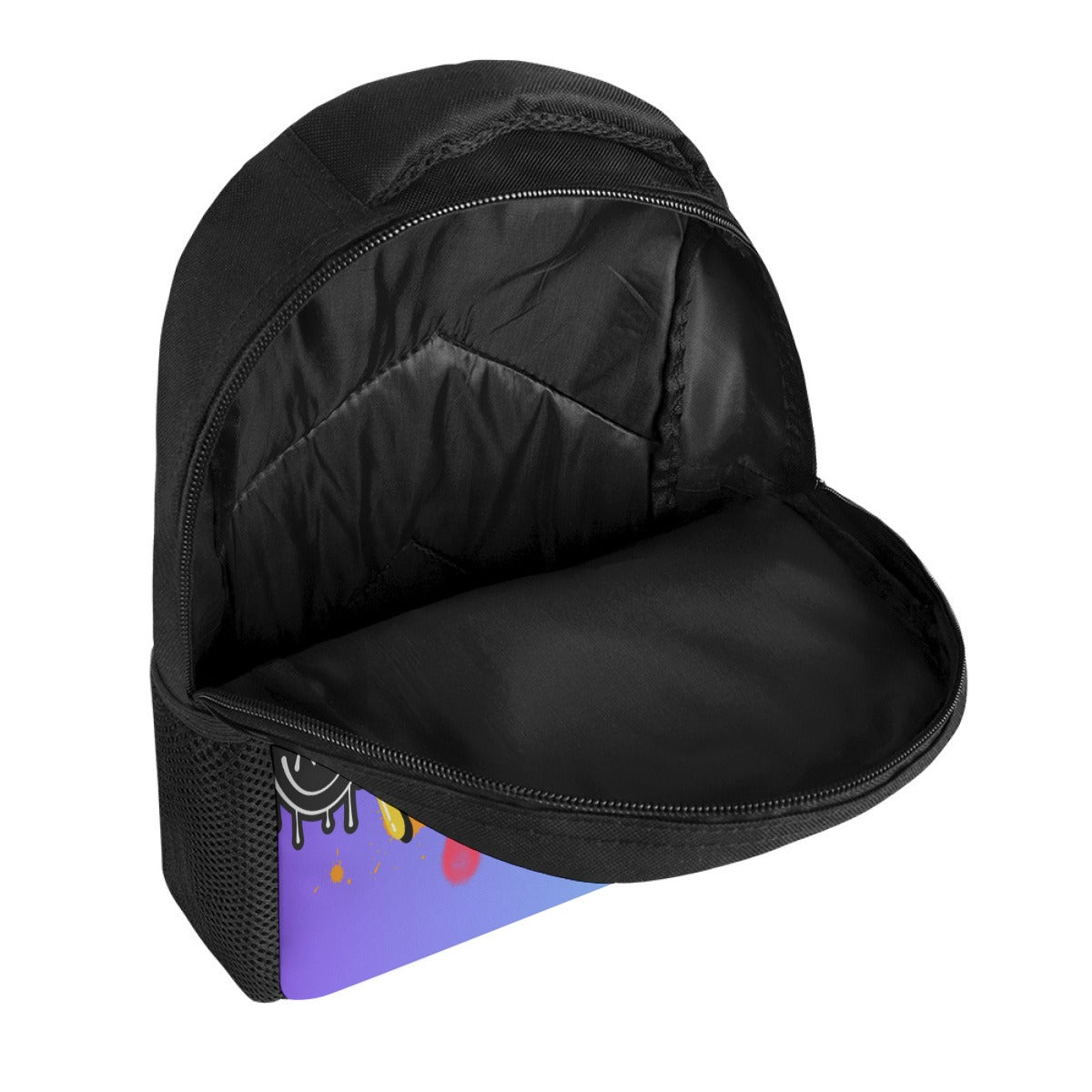 Graffiti Art Style, Black Art Graphic Student Backpack