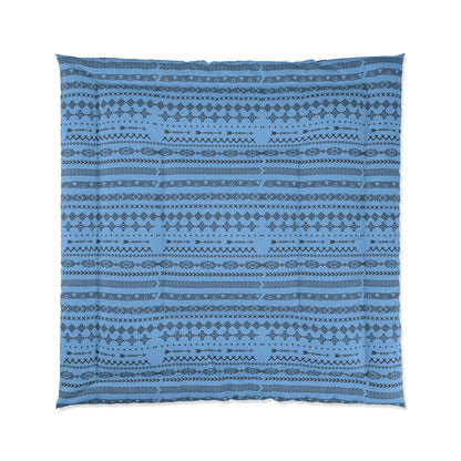 Boho Geometric Comforter, Cozy Blanket for Home Decor, Boho Style Bedding