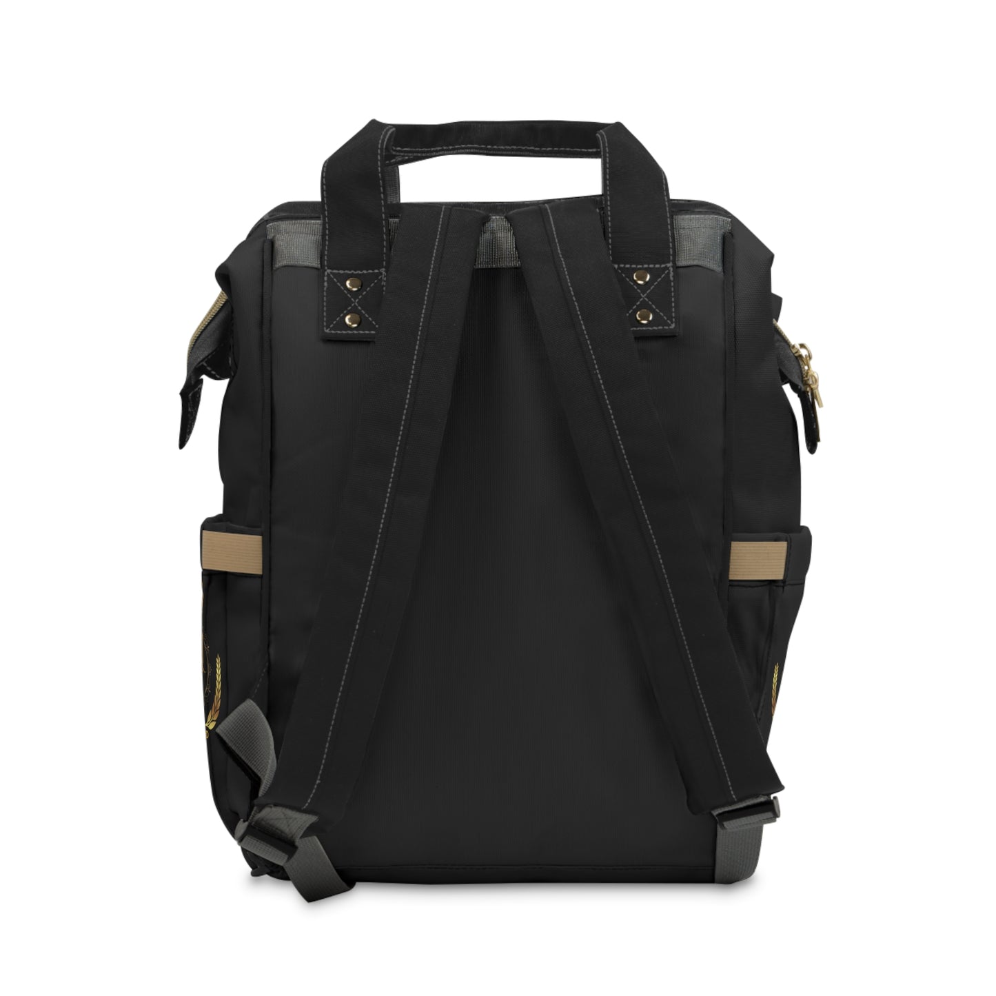 Ethnic Cosmic Themed Multifunctional Diaper Backpack - Stylish & Versatile Baby Bag