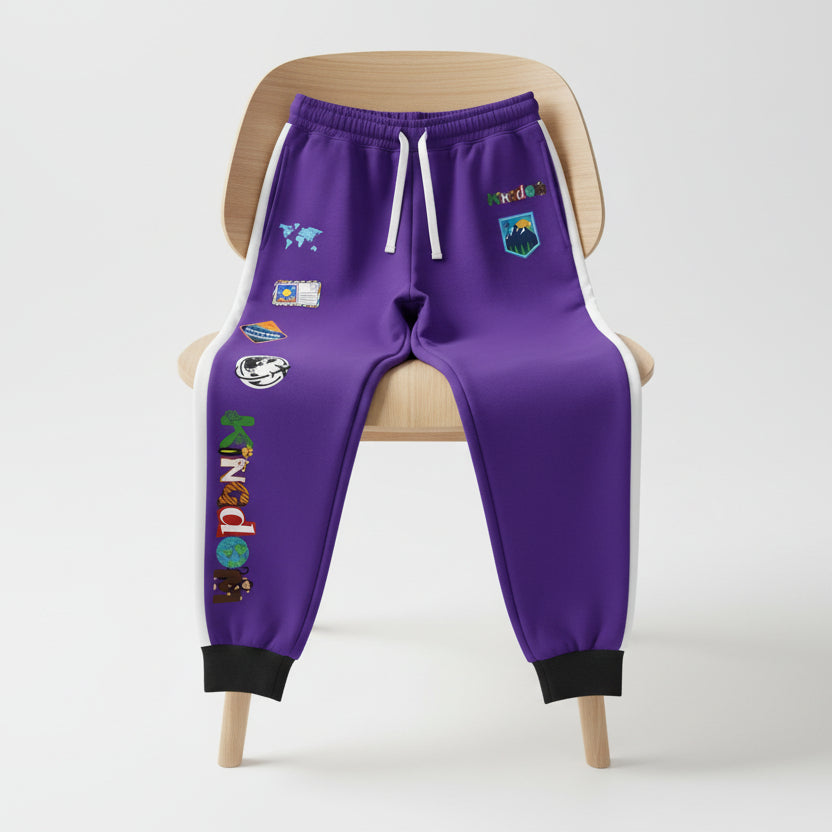 Graphic Travel-Inspired Athletic Unisex Joggers | Casual Fitness Pants