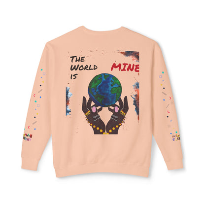 Galaxy Art Unisex Sweatshirt, Handcrafted Space Design