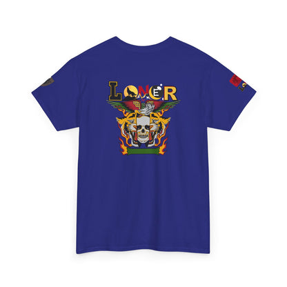 Tiger Skull Graphic Tee, Wild Animal Print Shirt for Men and Women, Alternative Art