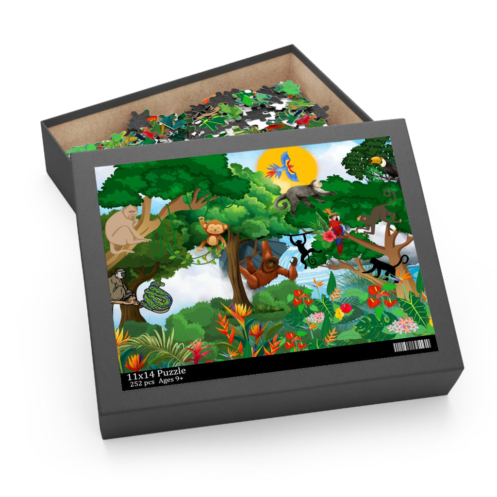 Nature-Themed Puzzle (120/252/500-Piece) – Fun for All Ages! Printify
