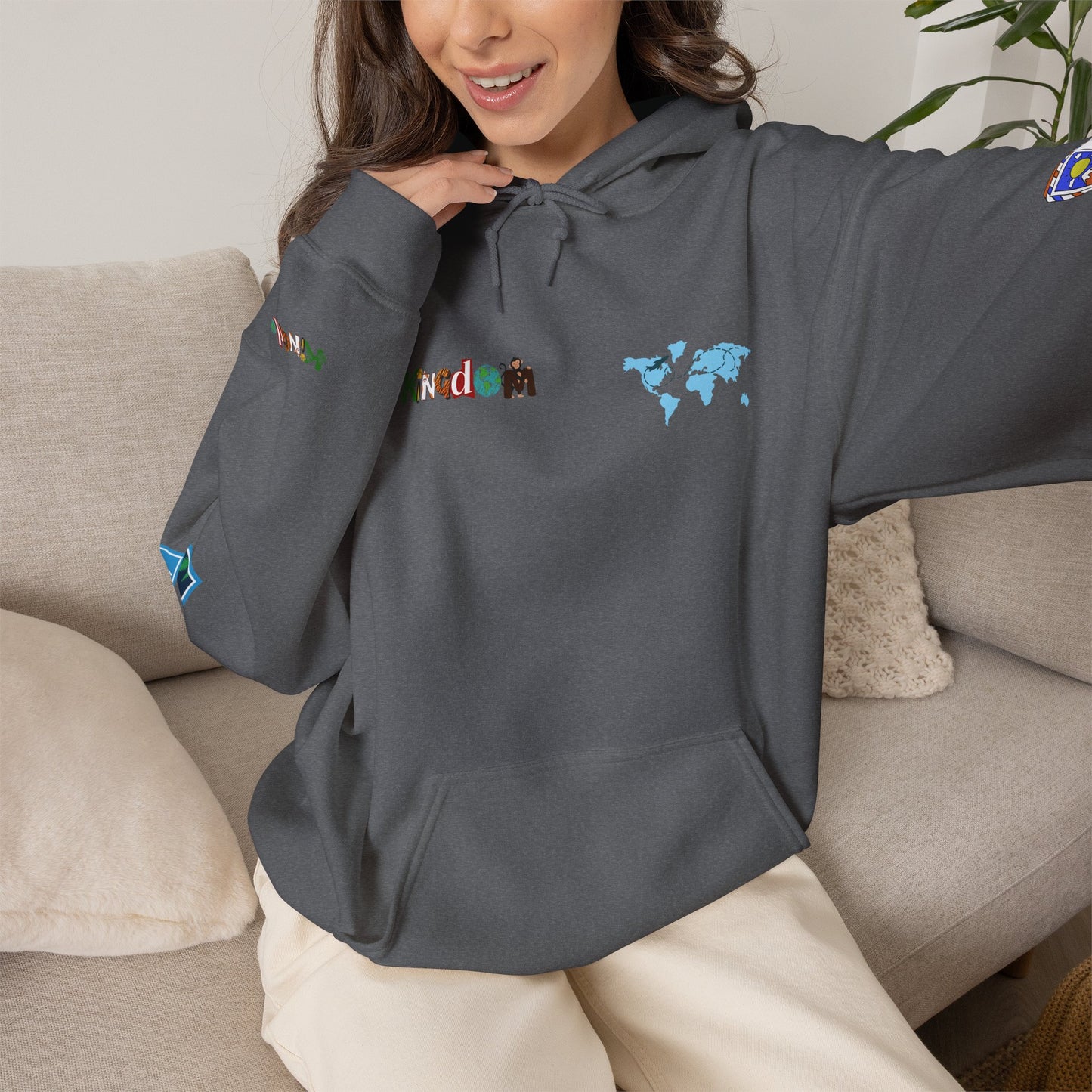 Vacation Mode Graphic Hoodie, Travel Enthusiast Unisex Hoodie,