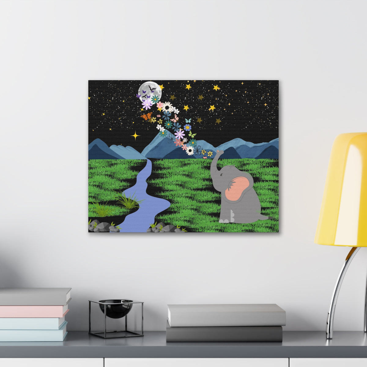 Elephant Canvas Wall Art - Canvas Gallery Wraps, Elephant Artwork, Wildlife Decor Printify