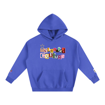 Crowned Black Woman Art Graphic Unisex Oversize Fleeced Hoodie