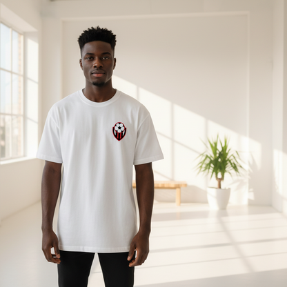 Trinidad Flag Themed Graphic Unisex Oversized T-Shirt