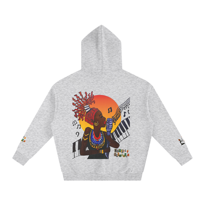 Jazz Singer Hoodie, Unisex Oversize Fleeced Hoodie